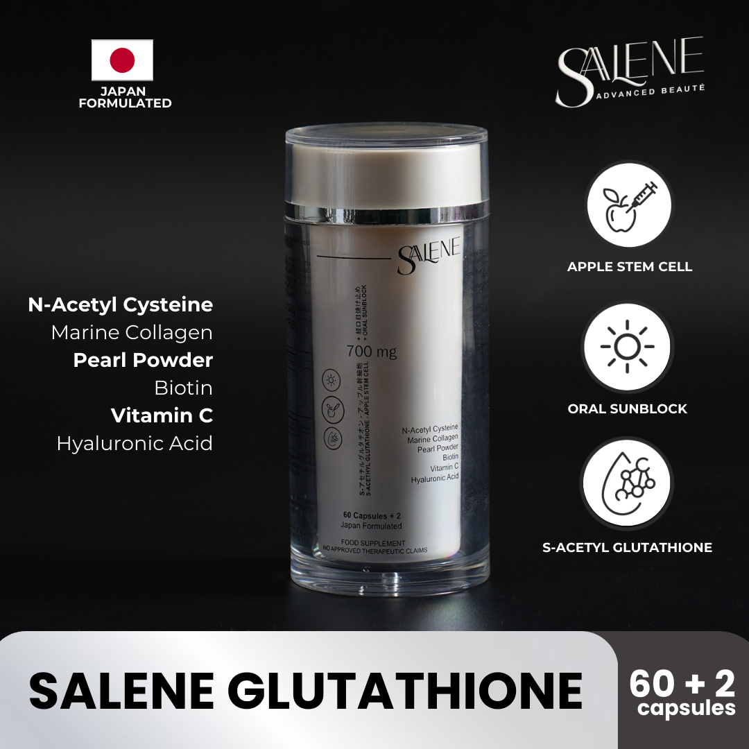 SALENE GLUTATHIONE 60+2 CAPSULES